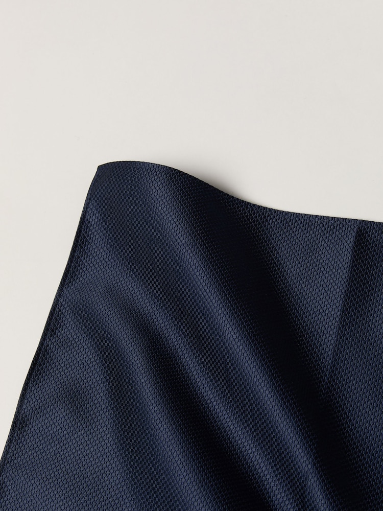 Antique Rogue Blue Texture Handkerchief - Image 3 of 3