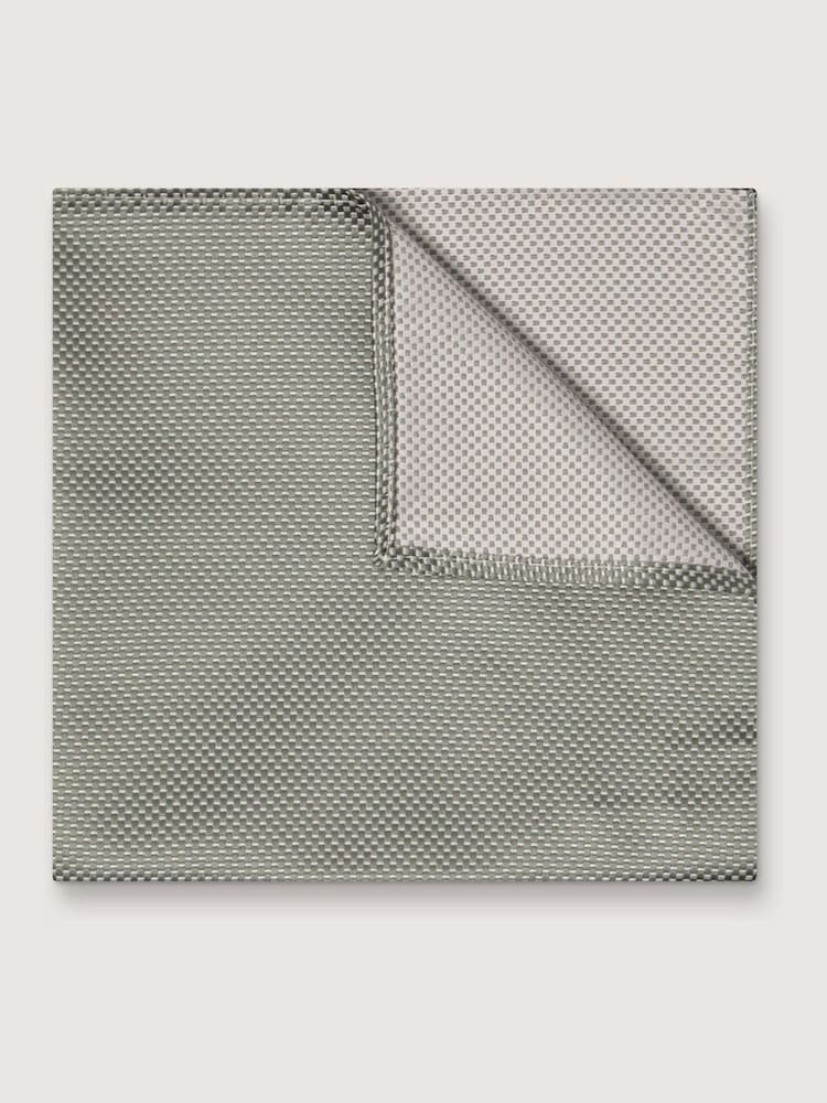 Antique Rogue Green Texture Handkerchief - Image 1 of 3 Antique Rogue Green Texture Handkerchief - Image 1 of 3