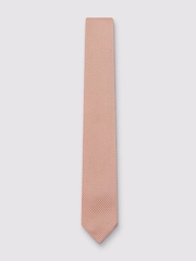 Antique Rogue Pink Knitted Tie - Image 1 of 3