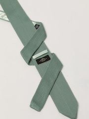 Antique Rogue Green Knitted Tie - Image 2 of 4
