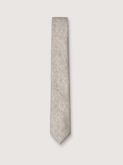 Antique Rogue Leaf Jacquard Tie - Imagen 1 de 4