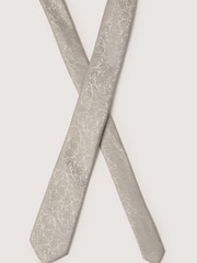 Antique Rogue Leaf Jacquard Tie - Imagen 3 de 4