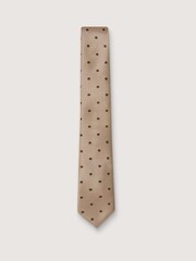 Antique Rogue Natural Polka Dot Tie - Image 1 of 4
