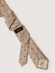 Antique Rogue Natural Polka Dot Tie - Image 2 of 4