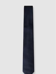 Antique Rogue Blue Texture Tie - Image 1 of 4