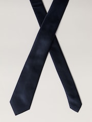 Antique Rogue Blue Texture Tie - Image 3 of 4