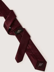 Antique Rogue Red Texture Tie - Image 4 of 4