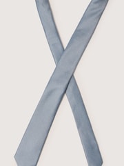 Antique Rogue Blue Texture Tie - Image 3 of 4
