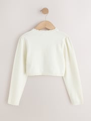 Ecru Occasion Shrug (3mths-16yrs) - Image 5 of 7