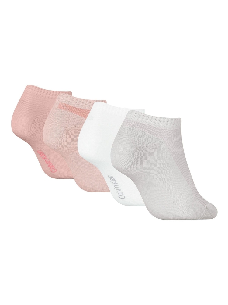 Pacote de meias femininas Calvin Klein Sneaker 4 - Imagem 2 de 2
