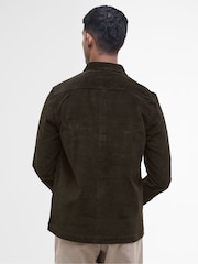 Barbour® Olive Green Regular Cord Overshirt - Image 3 of 6