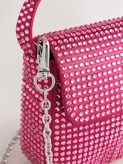 Pink Mini Sparkle Embellished Bag - Image 4 of 5
