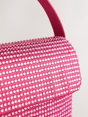 Pink Mini Sparkle Embellished Bag - Image 5 of 5