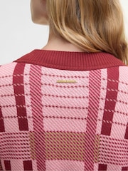 Barbour x Farm Rio Pink Luisa Embroidered Belted Cardigan - Image 5 of 8