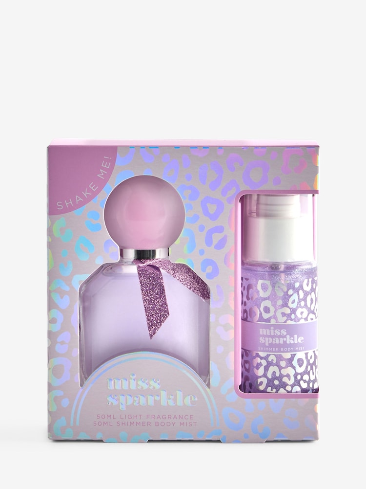 Miss Sparkle Shimmering 50ml Light Fragrance and 75ml Body Mist Set - Image 3 of 3 Miss Sparkle Shimmering 50ml Light Fragrance and 75ml Body Mist Set - Image 3 of 3