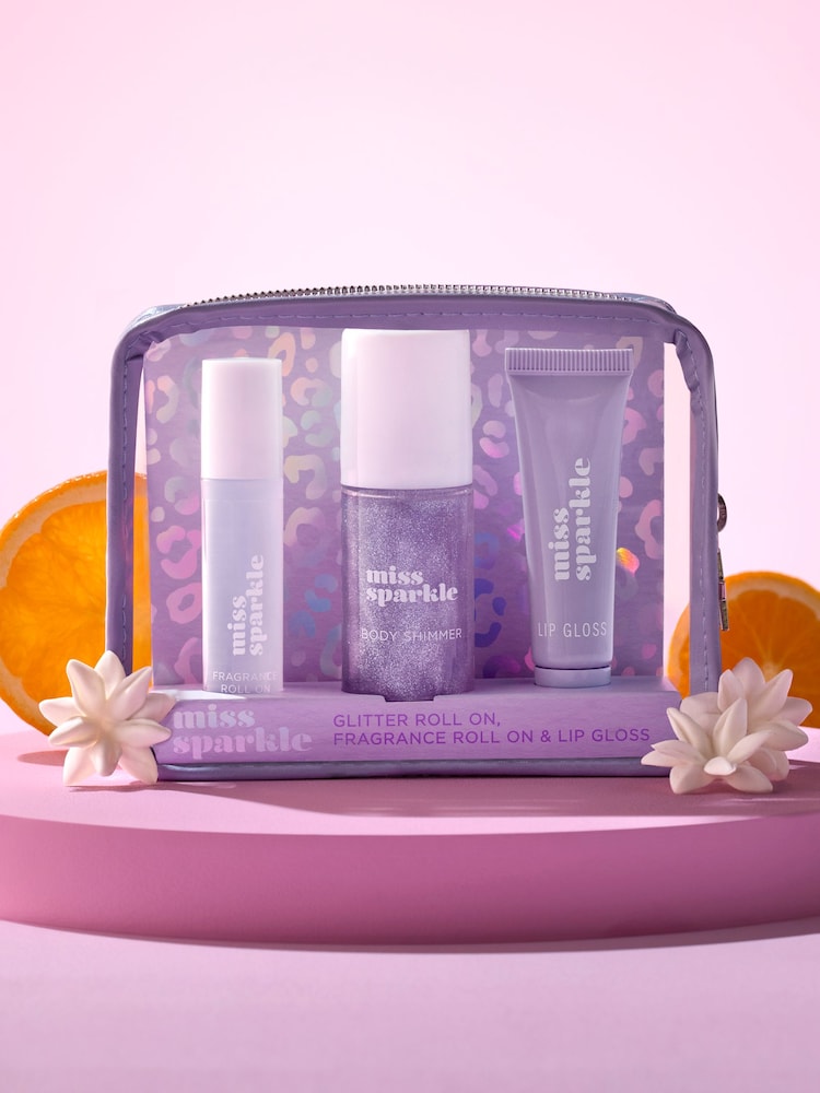 Miss Sparkle Light Fragrance Shimmer Body Mist and Lip Gloss Set - Image 1 of 3 Miss Sparkle Light Fragrance Shimmer Body Mist and Lip Gloss Set - Image 1 of 3