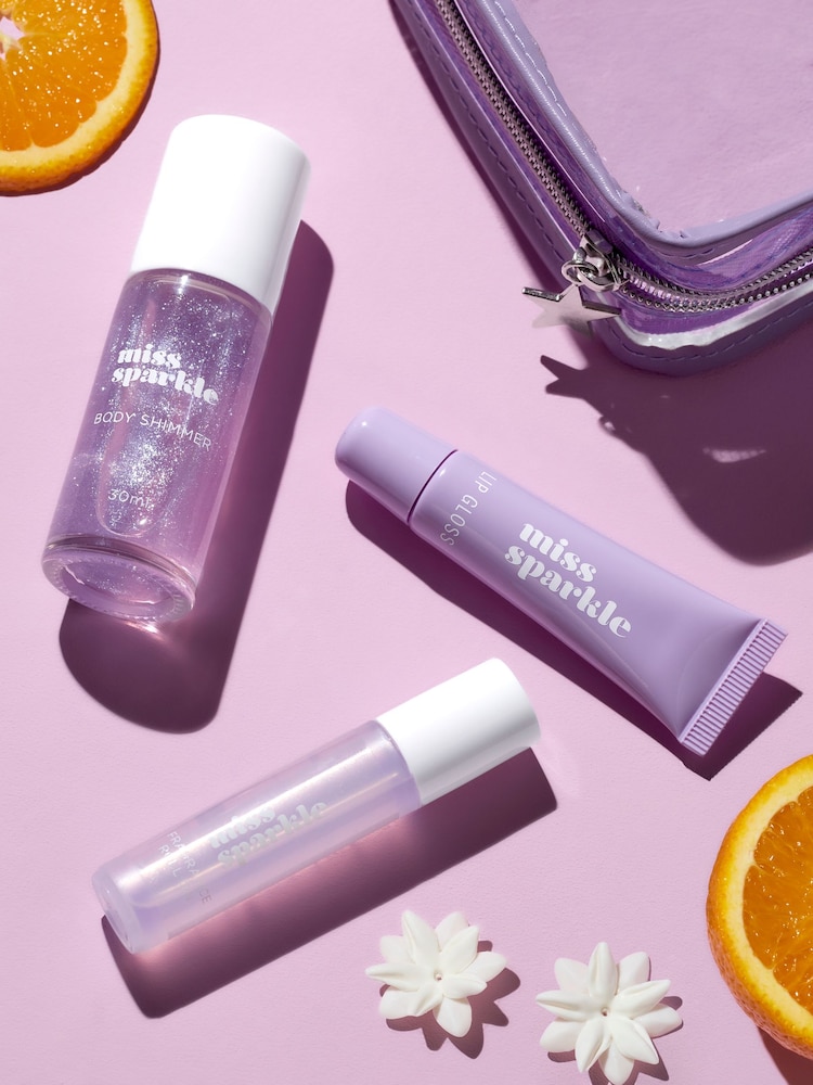 Miss Sparkle Light Fragrance Shimmer Body Mist and Lip Gloss Set - Image 2 of 3 Miss Sparkle Light Fragrance Shimmer Body Mist and Lip Gloss Set - Image 2 of 3