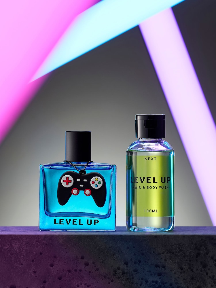 Blue Level Up Gamer 50ml Light Fragrance and Hair and Body Wash Gift Set - Image 2 of 3