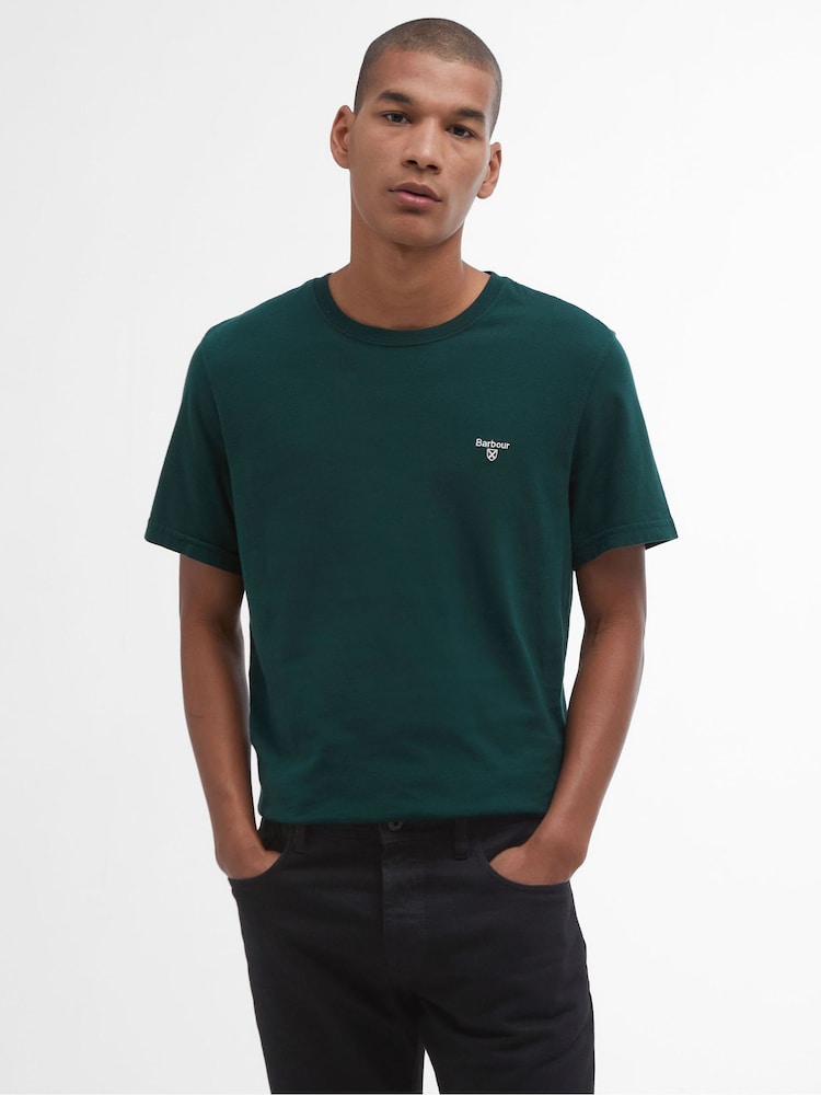 Barbour® Seaweed Mens Sports T-Shirt - Image 1 of 6 Barbour® Seaweed Mens Sports T-Shirt - Image 1 of 6