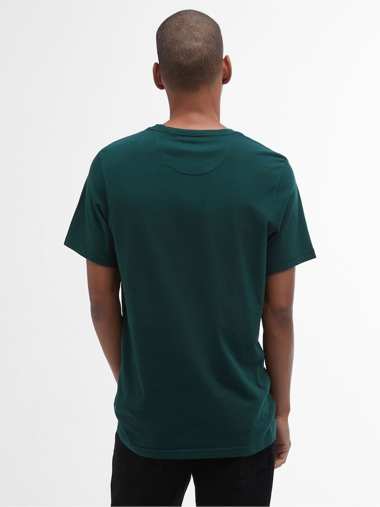 Barbour® Seaweed Mens Sports T-Shirt - Image 2 of 6 Barbour® Seaweed Mens Sports T-Shirt - Image 2 of 6