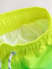 أصفر/أزرق - لون متدرج ـ شورت سباحة (3-16 سنة) - صورة 5 من 5