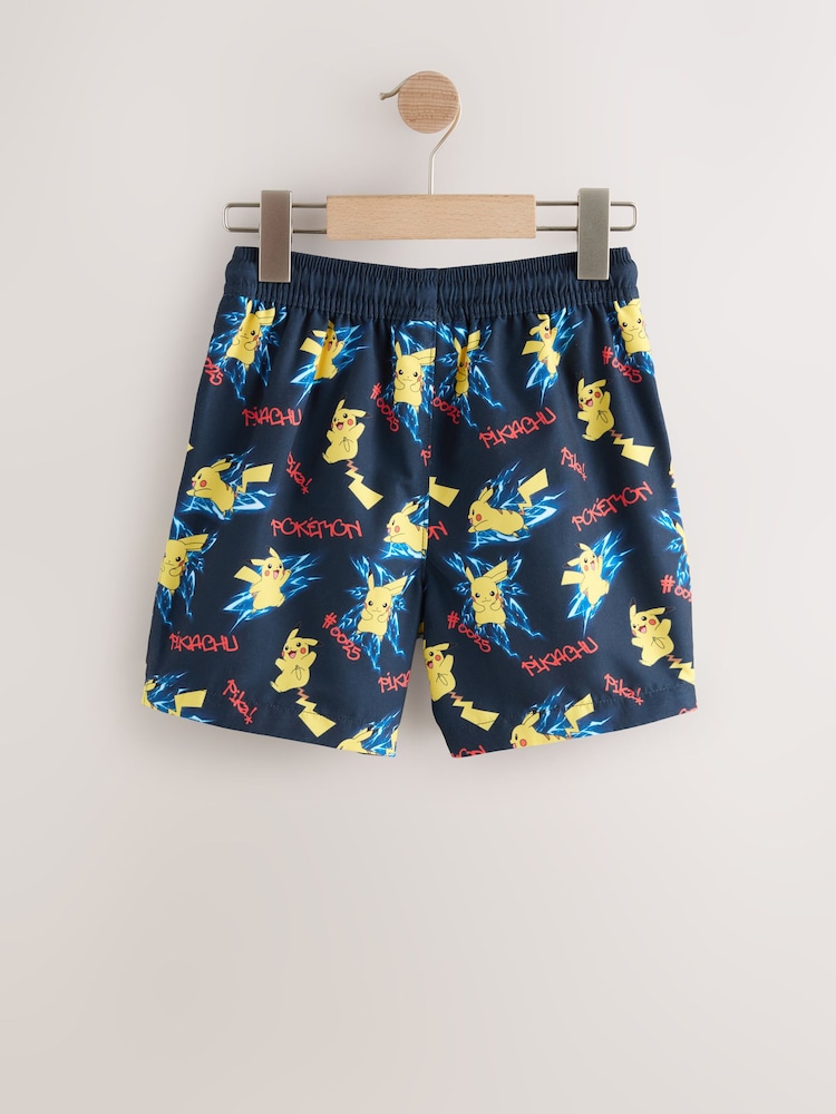 Navy Pokemon Swim Shorts (3-16yrs) - Image 2 of 4