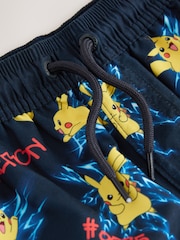Navy Pokemon Swim Shorts (3-16yrs) - Image 3 of 4