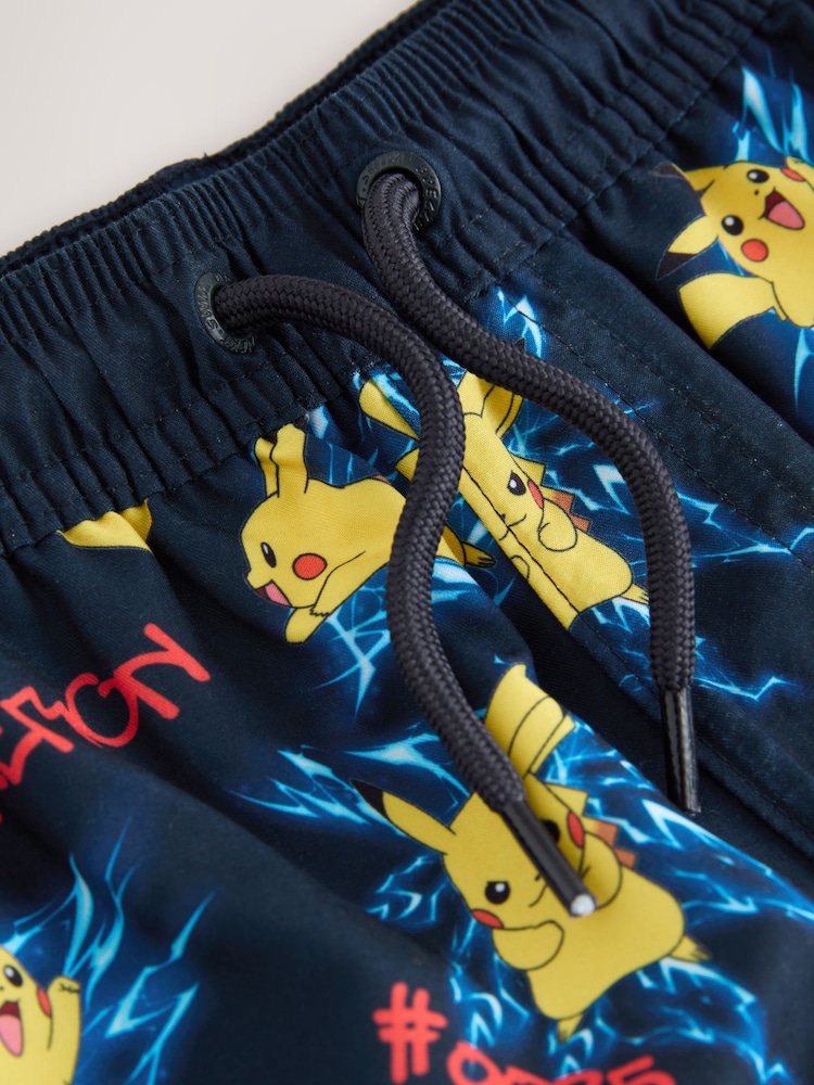 Navy Pokemon Swim Shorts (3-16yrs) - Image 8 of 8