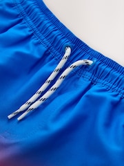 Blue/Orange Ombre Swim Shorts (3-16yrs) - Image 6 of 7