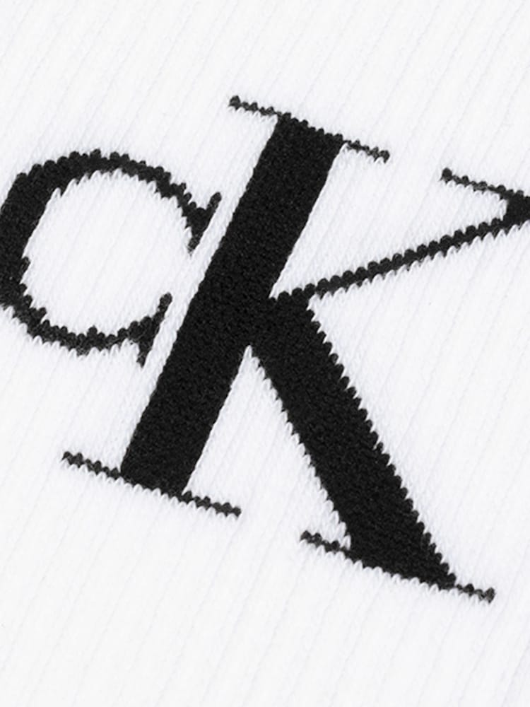 Weiß - Calvin Klein Mens Crew Socks 4 Pack - Bild 4 von 4