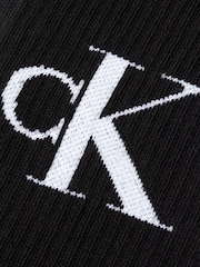 Calvin Klein Black Mens Crew Socks 4 Pack - Image 4 of 4