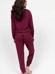 Cyberjammies Red Slouch Jersey Pyjamas Set - Image 2 of 4