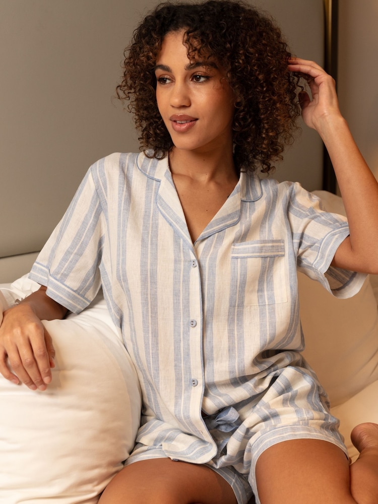 Cyberjammies Blue Edit Top & Short Set - Image 3 of 4