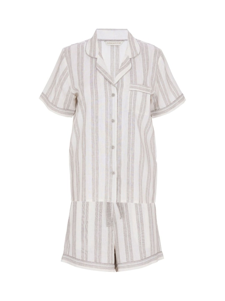 Cyberjammies Brown Edit Top & Short Set - Image 2 of 2 Cyberjammies Brown Edit Top & Short Set - Image 2 of 2
