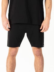 Luke 1977 Bower 100% Cotton Black Shorts - Image 1 of 8