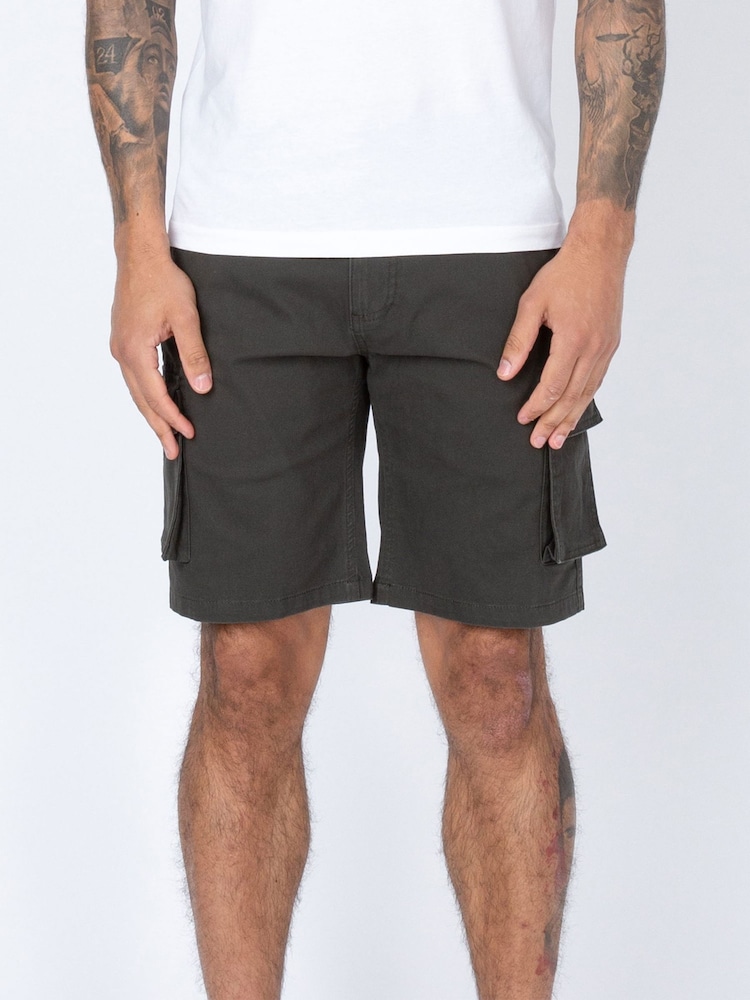 Luke 1977 Cream Club Future Rifle Cargo Shorts - Image 1 of 7