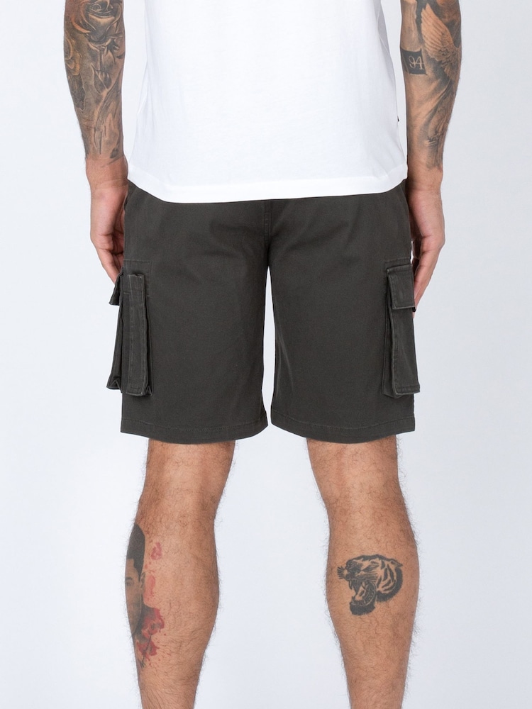 Luke 1977 Cream Club Future Rifle Cargo Shorts - Image 2 of 7