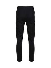 Luke 1977 Future Cargo Black Trousers - Image 5 of 6