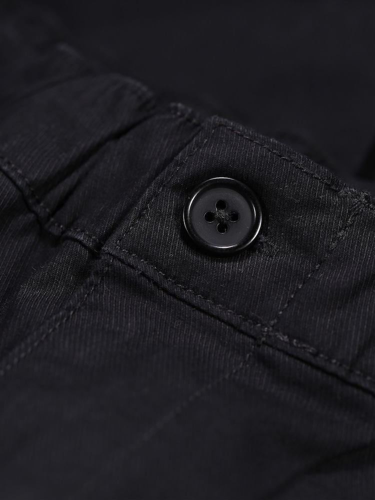 Luke 1977 Future Cargo Black Trousers - Image 6 of 6