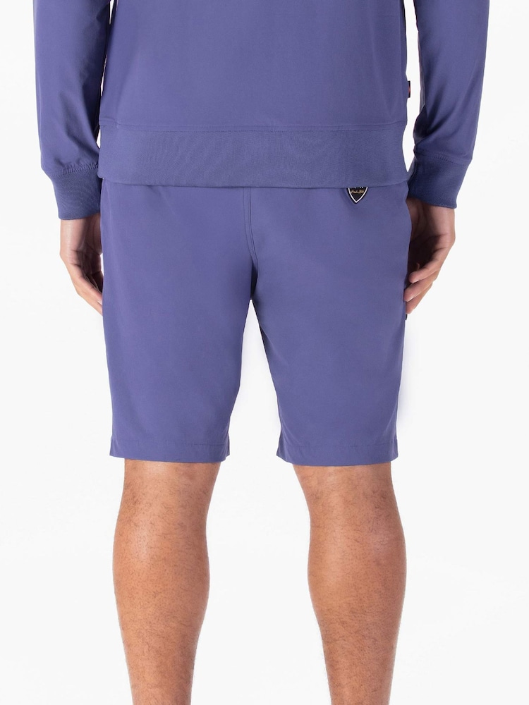 Luke 1977 Purple Acetate Future Dusk Cargo Shorts - Image 2 of 7