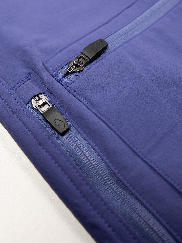 Luke 1977 Purple Acetate Future Dusk Cargo Shorts - Image 7 of 7