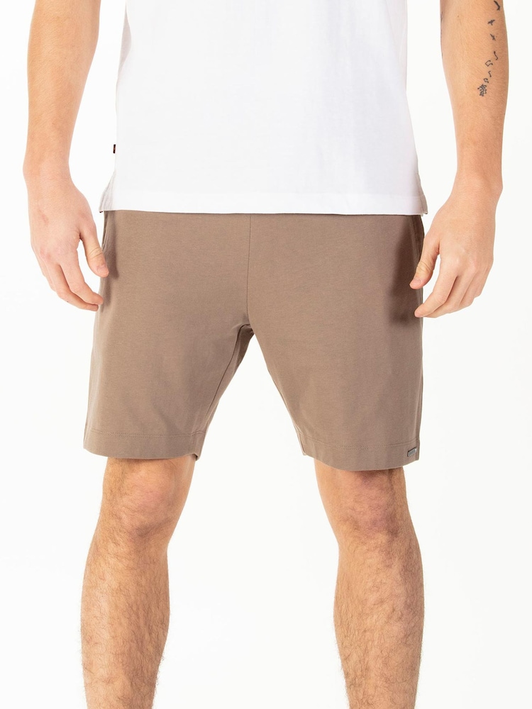 Luke 1977 Bower 100% Cotton Black Shorts - Image 1 of 8