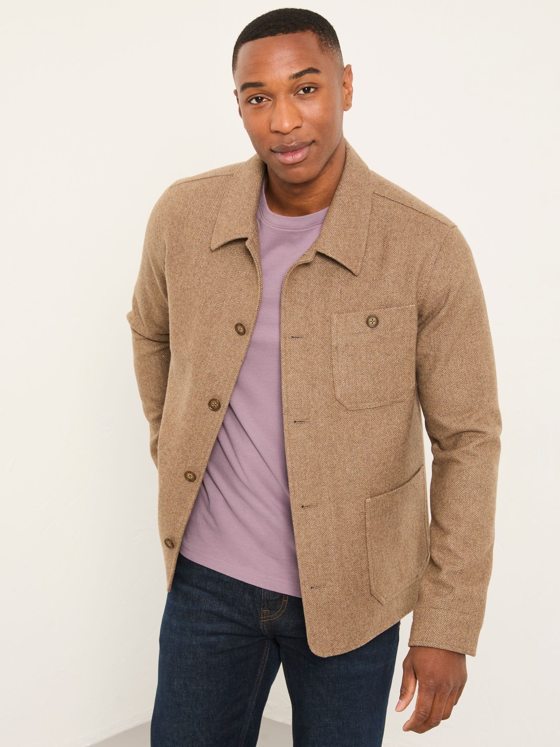 Comprar Castanho claro - Jaqueta FatFace Herringbone Worker from