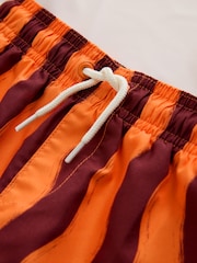 Orange/Ecru - Seti ya Vesti ya Vipele vya Kuogelea na Kaptura za Kuogelea Zisizo na Jua (Miezi 3-7miaka) - Picha 9 kati ya 9