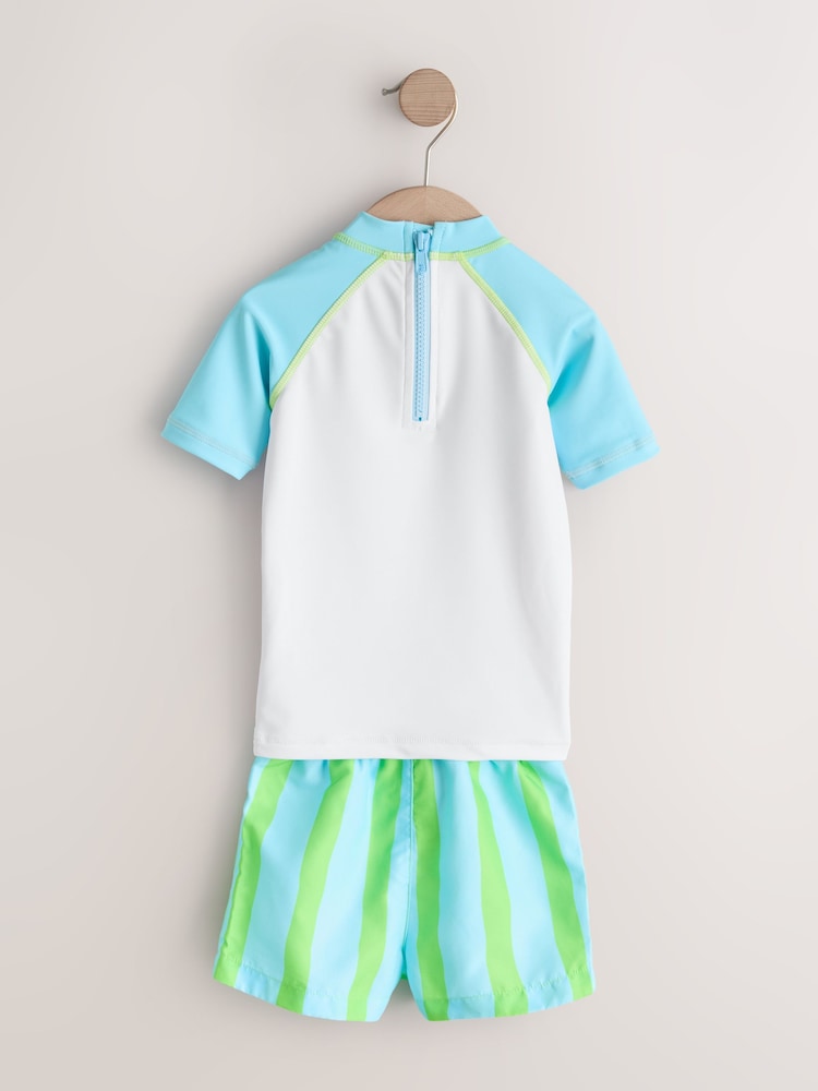 Mickey - Set bluză cu protecție solară și pantaloni scurți de baie (3luni-7ani) - Imaginea 2 din 4 Mickey - Set bluză cu protecție solară și pantaloni scurți de baie (3luni-7ani) - Imaginea 2 din 4