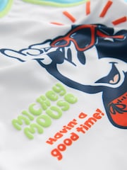 Mickey Rash Vest and Swim Shorts Set (3mths-7yrs) - Image 4 of 4