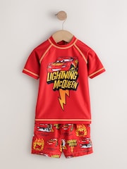 Lightening McQueen Rash Vest and Swim Shorts Set (3mths-7yrs) - Image 5 of 8