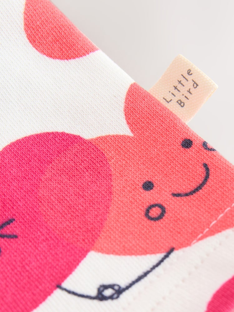 Little Bird by Jools Oliver Red/Pink Skater Sweat Dress - Image 12 of 12 Little Bird by Jools Oliver Red/Pink Skater Sweat Dress - Image 12 of 12