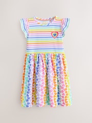 Robe Little Bird by Jools Oliver Mix Match en jersey à volants - Image 1 de 6