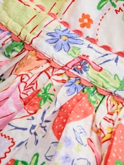 Little Bird by Jools Oliver Picnic Print Woven Criss Cross Skater Dress - Image 15 of 15